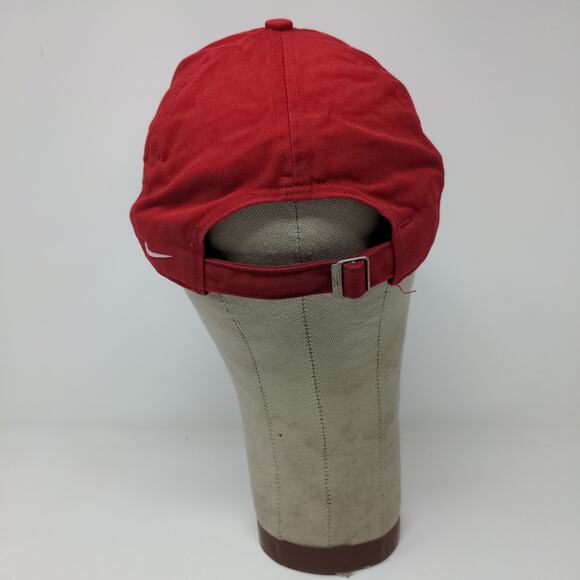 Nike Team MLB Cincinnati Reds Slideback Hat Embroidered Logo Swoosh SEE DESC - Picture 8 of 13